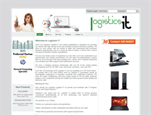 Tablet Screenshot of logisticsit.ie